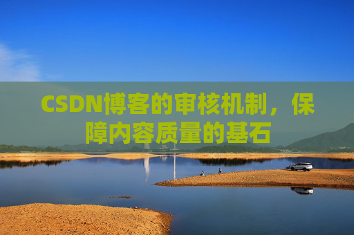 CSDN博客的审核机制，保障内容质量的基石